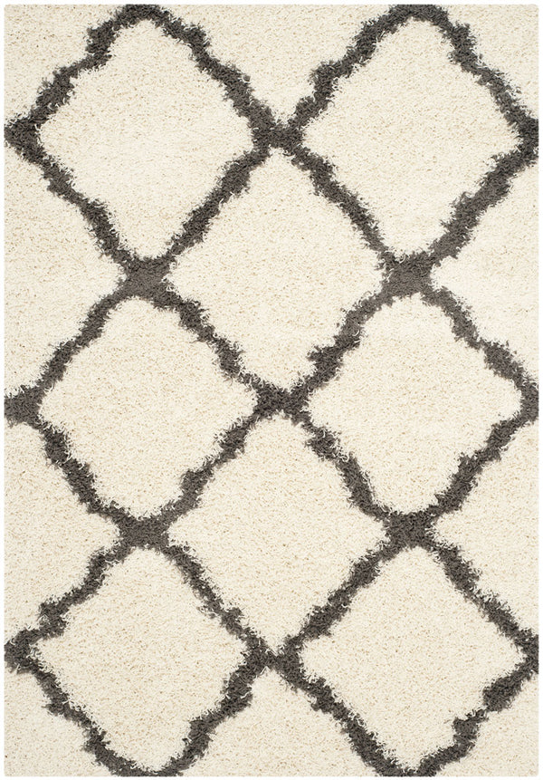 Safavieh Dallas Shag 257 Polypropylene Pile Power Loomed Shag & Flokati Rug SGD257H-10SQ