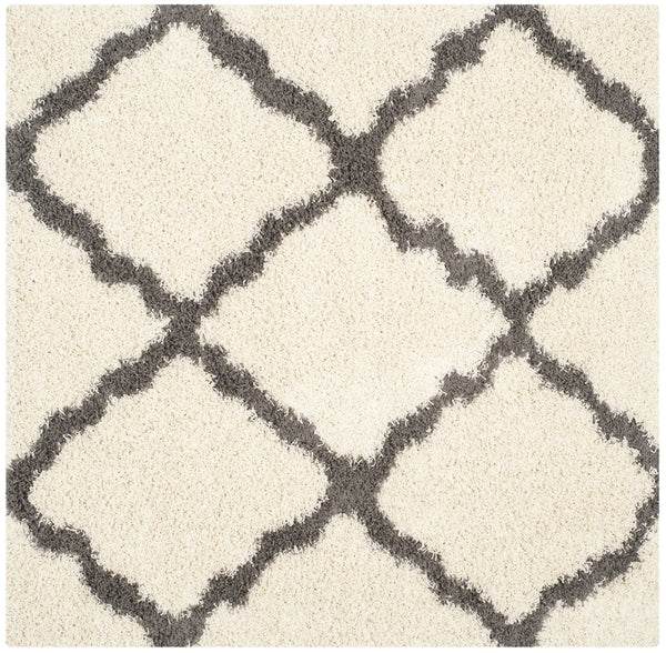 Safavieh Dallas Shag 257 Polypropylene Pile Power Loomed Shag & Flokati Rug SGD257H-10SQ