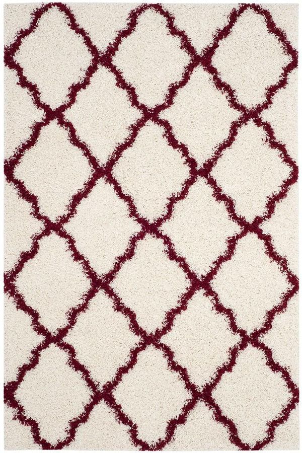 Safavieh Dallas Shag 257 Polypropylene Pile Power Loomed Rug SGD257R-10