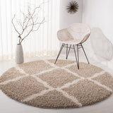 Safavieh Dallas Shag Polypropylene Pile Power Loomed Shag & Flokati Rug SGDS257D-1115