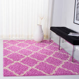 Safavieh Dallas Shag Polypropylene Pile Power Loomed Shag & Flokati Rug SGDS257I-6SQ