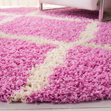 Safavieh Dallas Shag Polypropylene Pile Power Loomed Shag & Flokati Rug SGDS257I-6SQ