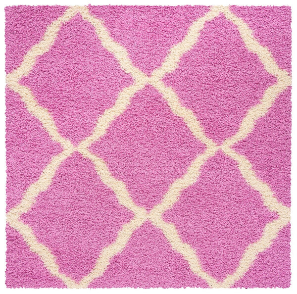Safavieh Dallas Shag Polypropylene Pile Power Loomed Shag & Flokati Rug SGDS257I-6SQ