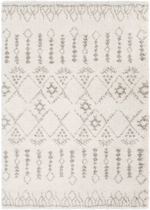 Serengeti Shag SGT-2314 Global Polypropylene Rug SGT2314-5373 Taupe, Khaki, Ivory, Dark Brown 100% Polypropylene 5'3" x 7'3"