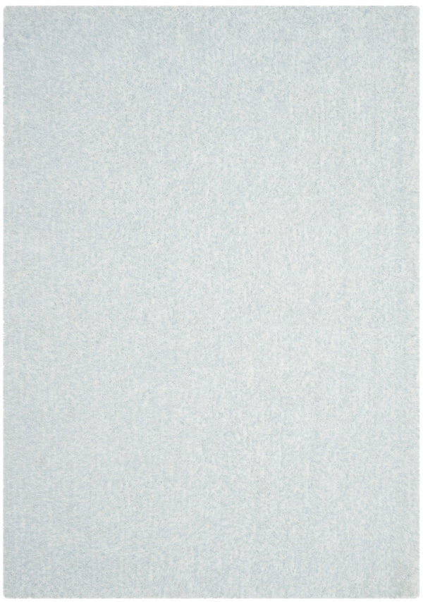 Toronto Shag Bhg Shag  Hand Tufted Polyester Rug Ivory / Aqua