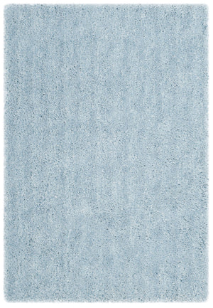 Toronto Shag Bhg Shag  Hand Tufted Polyester Rug Light Blue