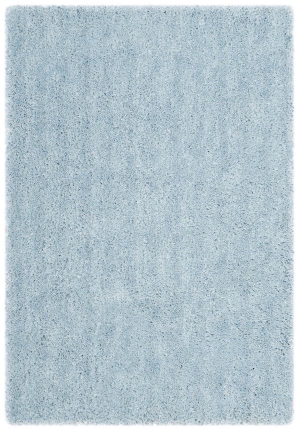 Toronto Shag Bhg Shag  Hand Tufted Polyester Rug Light Blue