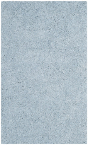 Toronto Shag Bhg Shag  Hand Tufted Polyester Rug Light Blue
