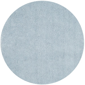 Toronto Shag Bhg Shag  Hand Tufted Polyester Rug Light Blue