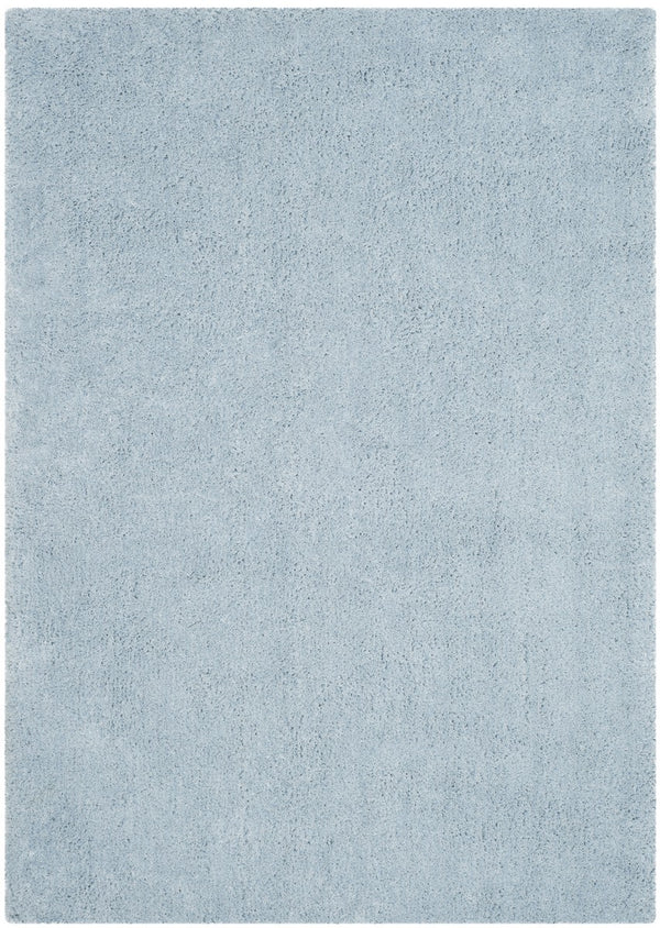 Toronto Shag Bhg Shag  Hand Tufted Polyester Rug Light Blue