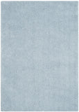 Toronto Shag Bhg Shag  Hand Tufted Polyester Rug Light Blue
