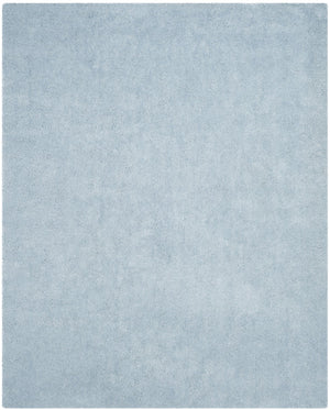Toronto Shag Bhg Shag  Hand Tufted Polyester Rug Light Blue