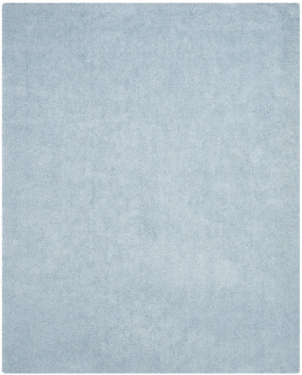 Toronto Shag Bhg Shag  Hand Tufted Polyester Rug Light Blue