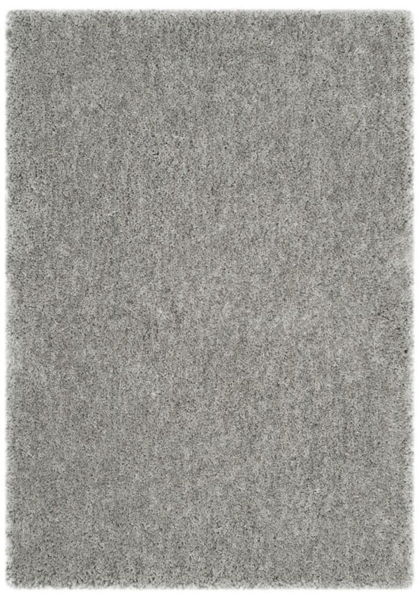 Toronto Shag Bhg Shag  Hand Tufted Polyester Rug Light Grey