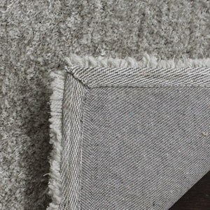 Toronto Shag Bhg Shag  Hand Tufted Polyester Rug Light Grey