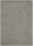 Toronto Shag Bhg Shag  Hand Tufted Polyester Rug Light Grey