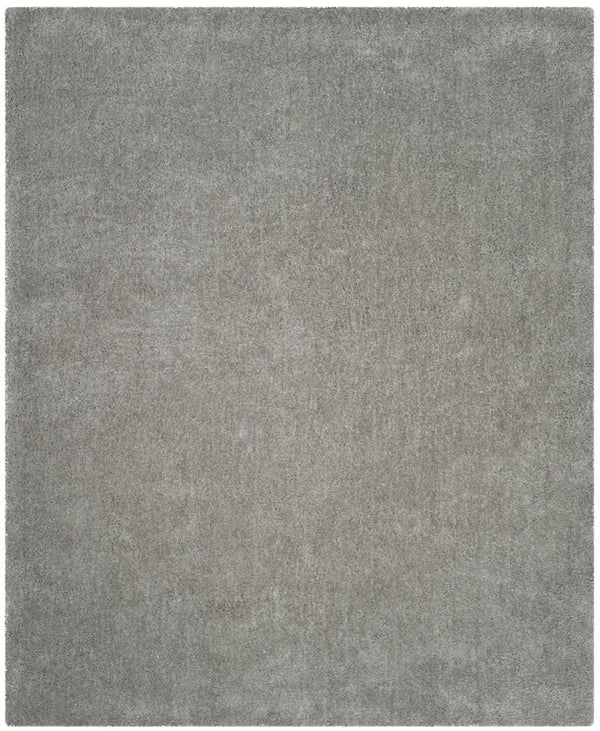 Toronto Shag Bhg Shag  Hand Tufted Polyester Rug Light Grey