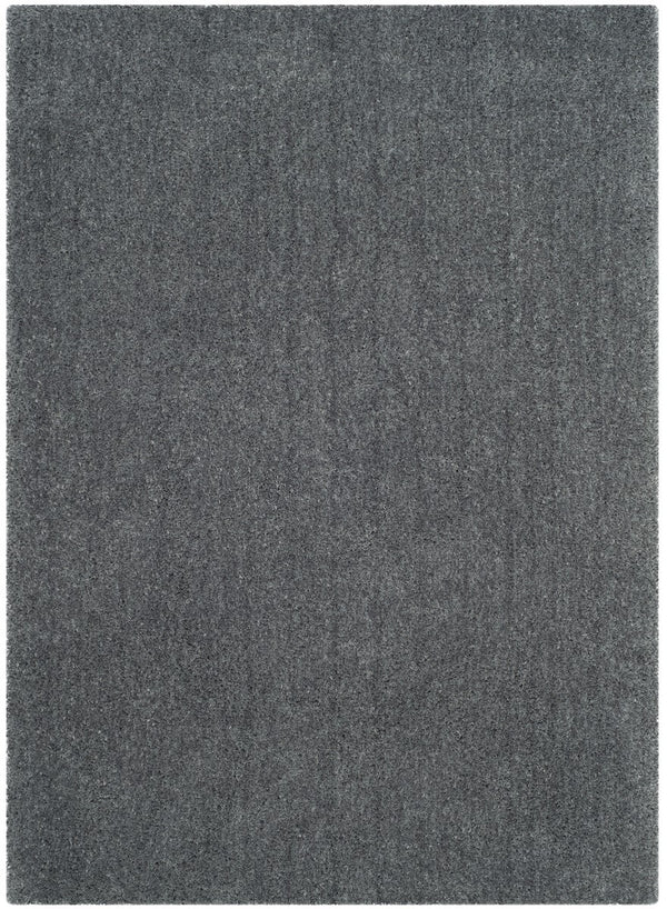 Toronto Shag Bhg Shag  Hand Tufted Polyester Rug Dark Grey