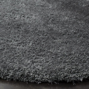 Toronto Shag Bhg Shag  Hand Tufted Polyester Rug Dark Grey
