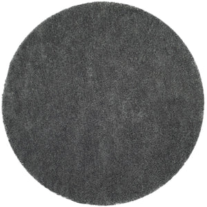 Toronto Shag Bhg Shag  Hand Tufted Polyester Rug Dark Grey