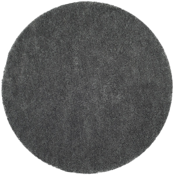 Toronto Shag Bhg Shag  Hand Tufted Polyester Rug Dark Grey