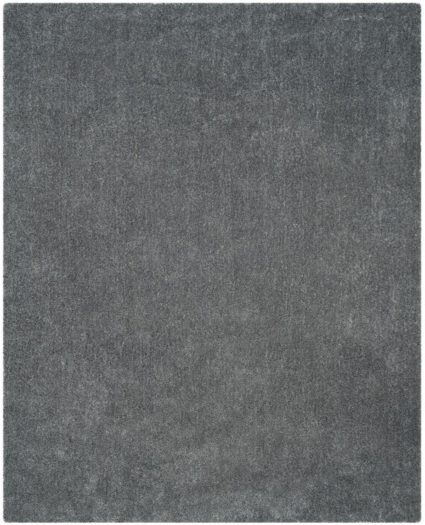 Toronto Shag Bhg Shag  Hand Tufted Polyester Rug Dark Grey