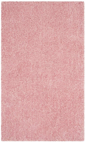 Toronto Shag Bhg Shag  Hand Tufted Polyester Rug Pink
