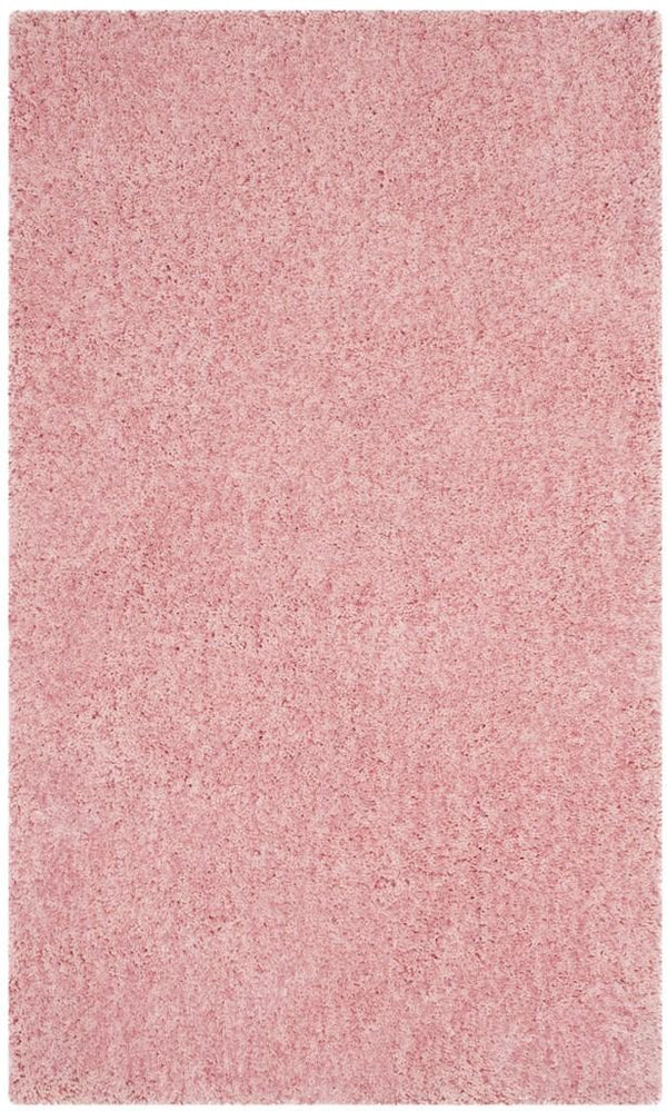 Toronto Shag Bhg Shag  Hand Tufted Polyester Rug Pink