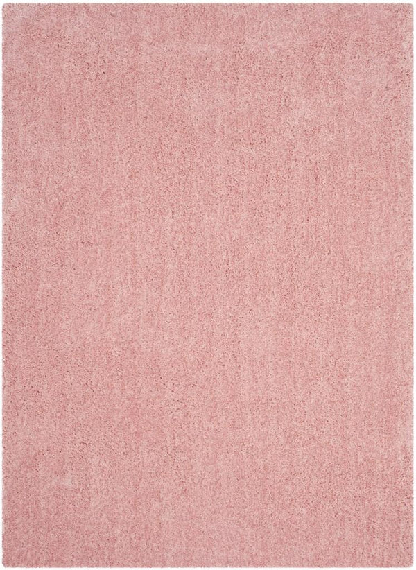 Toronto Shag Bhg Shag  Hand Tufted Polyester Rug Pink
