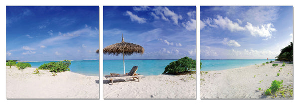 VIG Furniture Modrest Island Life 3-Panel Painting VGSCSH-7450ABC