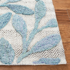 Safavieh Southampton 302 Hand Tufted 45% Wool/45% Polyester/and 10% Cotton Country & Floral Rug SHA302M-8