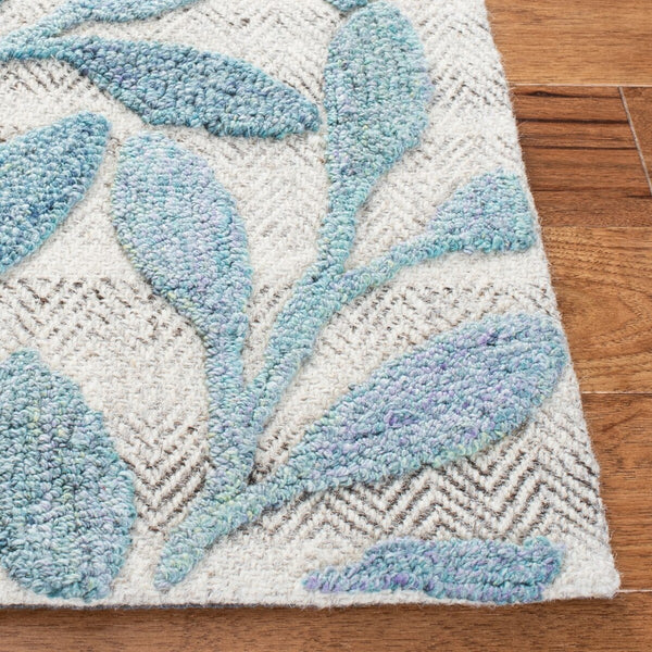 Safavieh Southampton 302 Hand Tufted 45% Wool/45% Polyester/and 10% Cotton Country & Floral Rug SHA302M-8