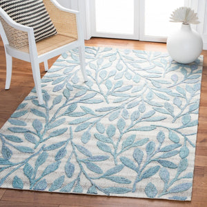 Safavieh Southampton 302 Hand Tufted 45% Wool/45% Polyester/and 10% Cotton Country & Floral Rug SHA302M-8