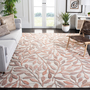 Safavieh Southampton 302 Hand Tufted 45% Wool/45% Polyester/and 10% Cotton Country & Floral Rug SHA302P-8