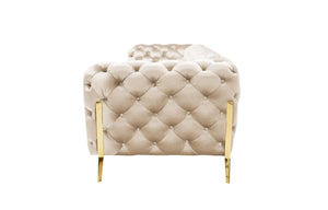 VIG Furniture Divani Casa Sheila - Transitional Light Beige Fabric Sofa VGCA1346-OBEI-S