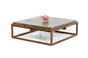 VIG Furniture Modrest Shepard Modern Concrete Coffee Table VGGR692637