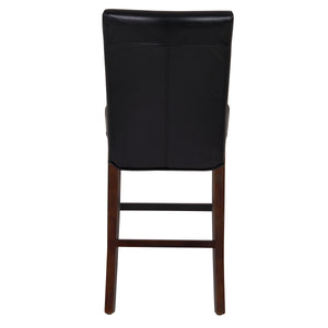 Milton Counter Stool - Elegant Bonded Leather Design with Sturdy Birch Frame and Contemporary Style