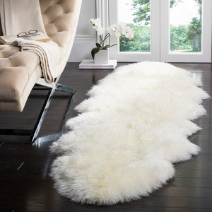 Safavieh Sheep SHS121 Natural Skin Rug