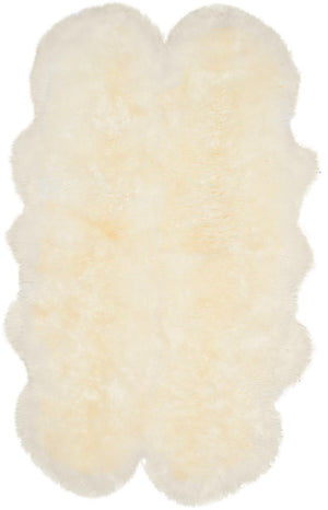 Safavieh Sheep SHS121 Natural Skin Rug