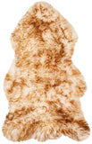 Safavieh Sheep Skin 121 NATURAL SHEEP SKIN MADE WITHIN ACID DYING SHEEP SKIN Rug SHS121D-2