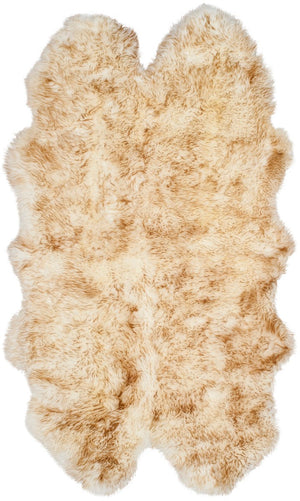 Safavieh Sheep SHS121 Natural Skin Rug
