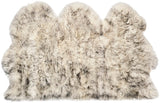 Safavieh Sheep Skin 121 NATURAL SHEEP SKIN MADE WITHIN ACID DYING SHEEP SKIN Rug SHS121E-2