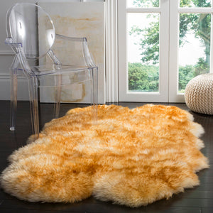Safavieh Sheep SHS121 Natural Skin Rug