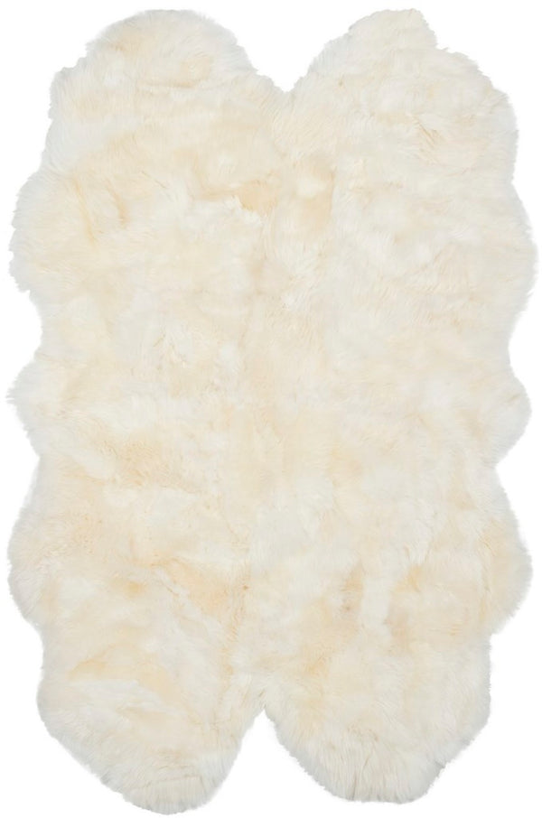 Safavieh Sheep Skin 211 Hand Woven Sheep Skin Rug SHS211A-24