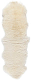 Safavieh Shsb121 Natural Sheep skin made with dying Sheep Skin Rug SHSB121A-5