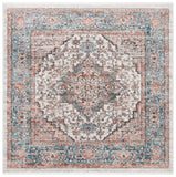 Shivan 700 Shivan 703 Contemporary Power Loomed Polypropylene Rug Grey / Blue