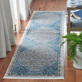 Shivan 700 Shivan 714 Contemporary Power Loomed Polypropylene Rug Blue / Grey