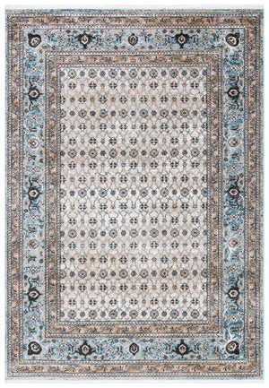 Shivan 700 Shivan 722 Contemporary Power Loomed Polypropylene Rug Grey / Blue