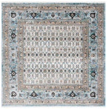 Shivan 700 Shivan 722 Contemporary Power Loomed Polypropylene Rug Grey / Blue