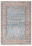 Shivan 700 Shivan 722 Contemporary Power Loomed Polypropylene Rug Blue / Rose